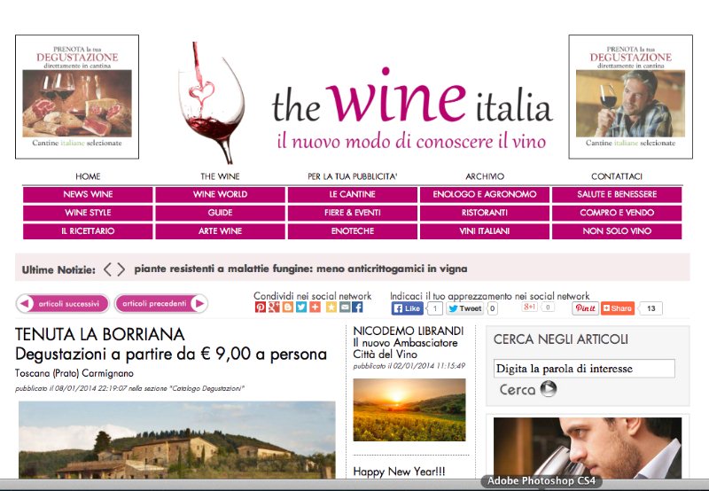 THE WINE ITALIACambia look per promuovere lenoturismo e la degustazione del vino a filiera corta