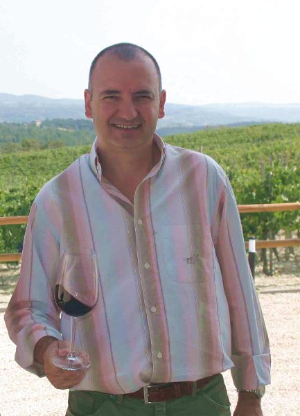 Alberto Ravazzi  racconta i suoi vini di Toscana a Palazzone- San Casciano dei Bagni (SI)