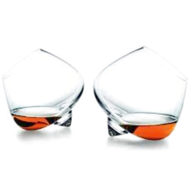 Bicchieri Inclinati per il Vostro Cognac