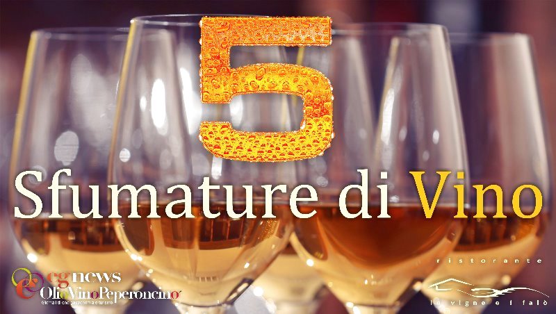 9 MAGGIO: 5 SFUMATURE DI VINO BIANCHIMassucco Wine