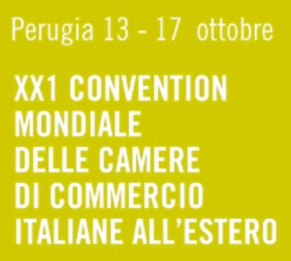 CONVENTION MONDIALE DELLE CAMERE DI COMMERCIO ITALIANE ALLESTERO