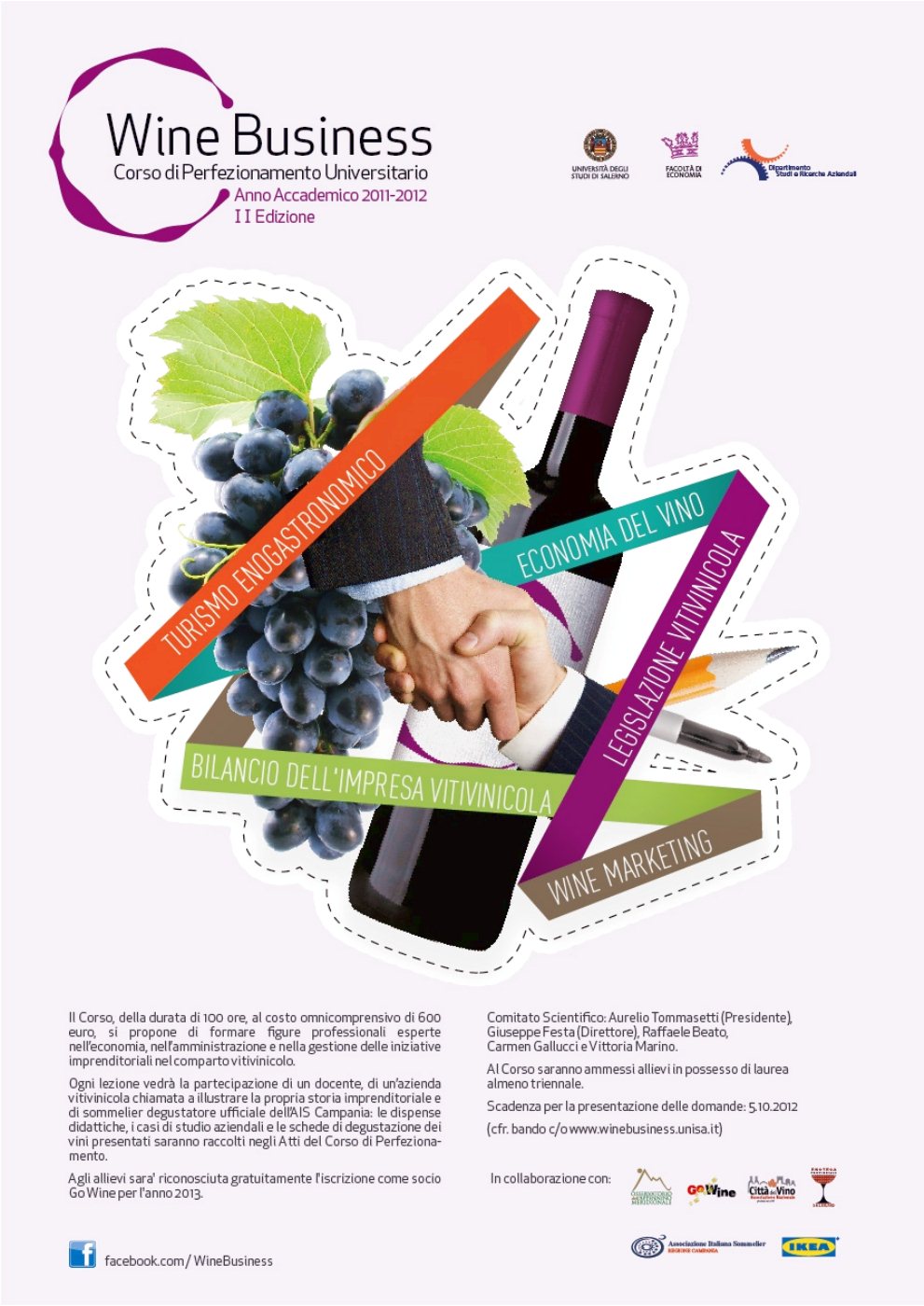 Wine Business  a Salerno seconda edizione del Corso di Perfezionamento